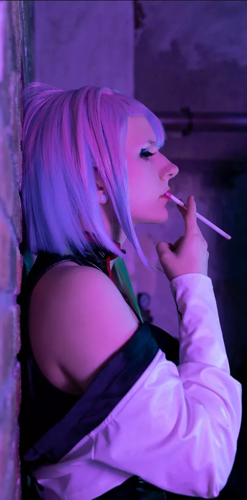 What would you say to get me to sleep with you? Lucy from Cyberpunk Edgerunners by x_nori_ [Self]