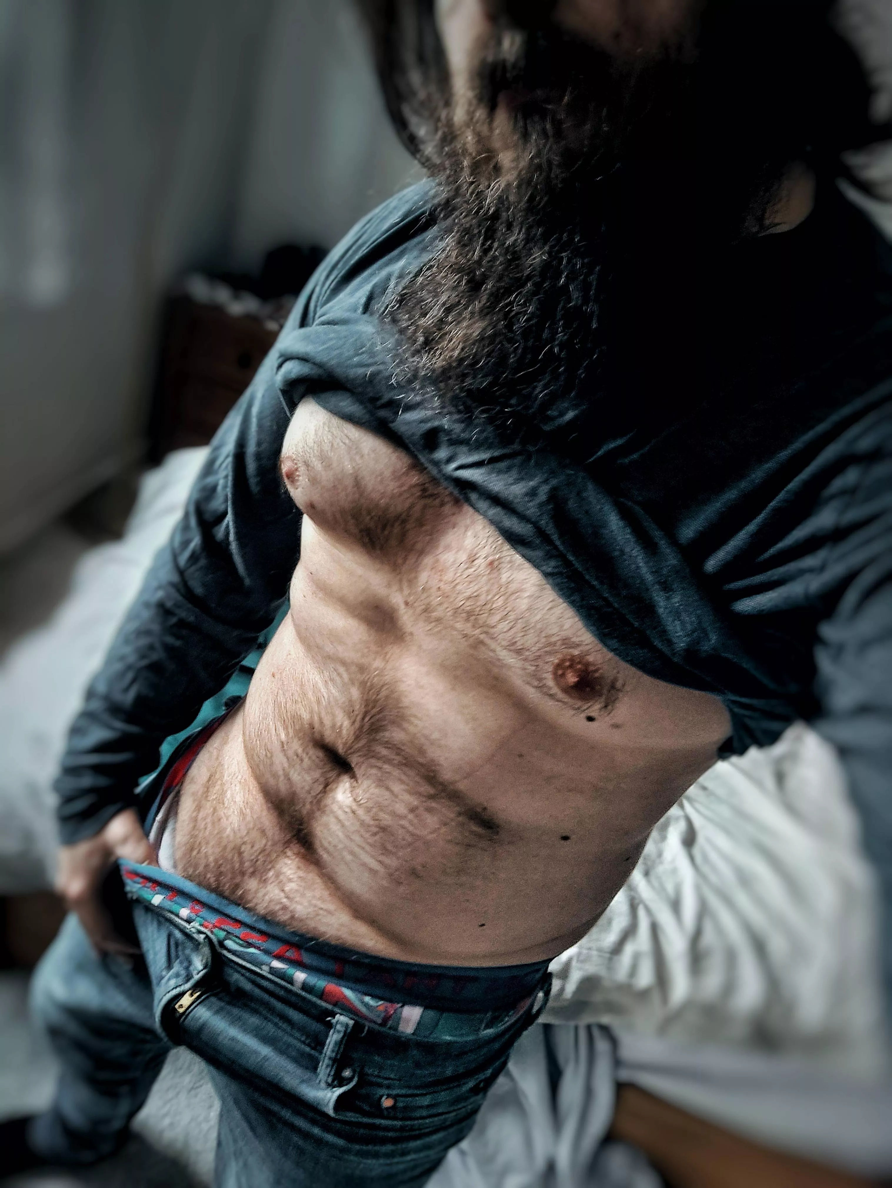 With a great beard comes great... Well... 😈