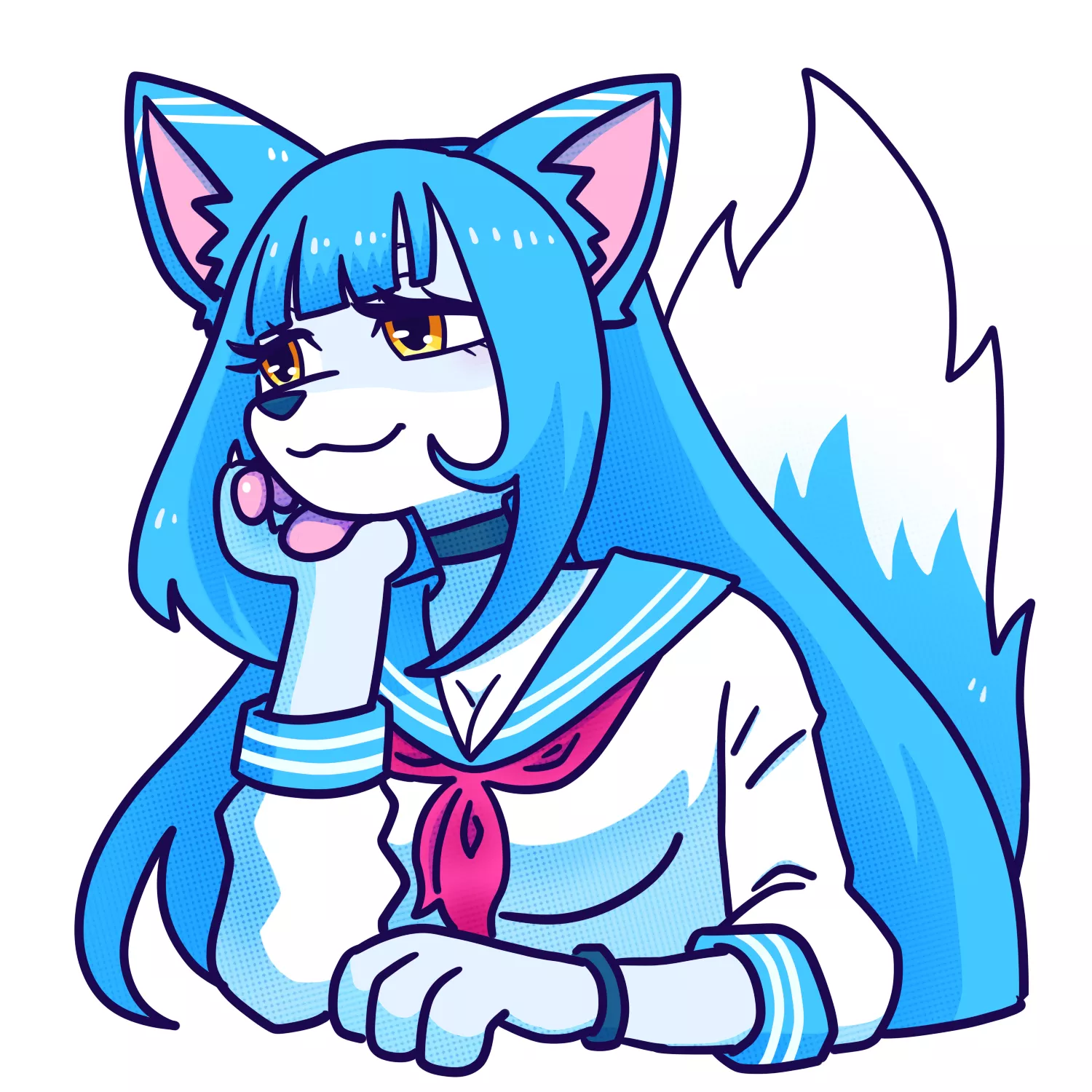 Blue 💙✨ - art by me @shifugumi