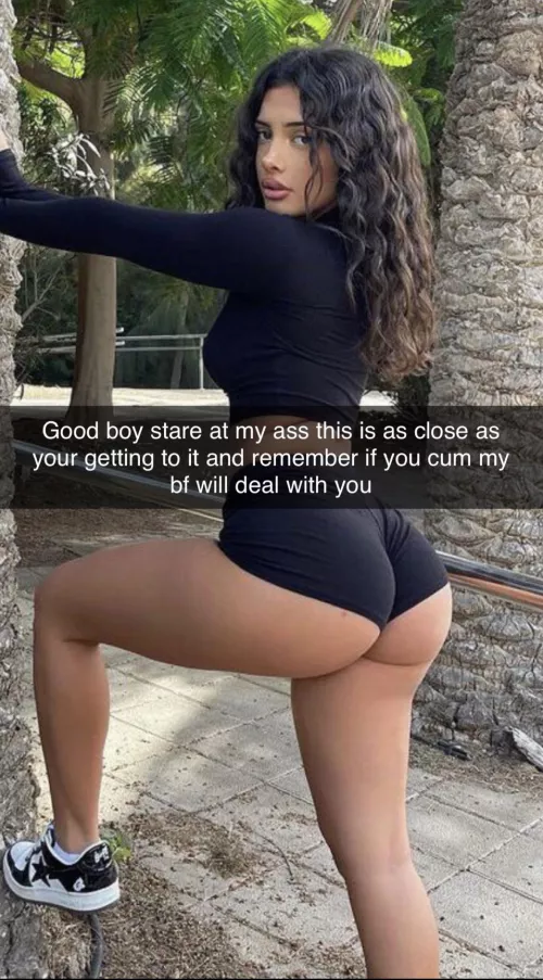 Don’t cum to her or you will be punished