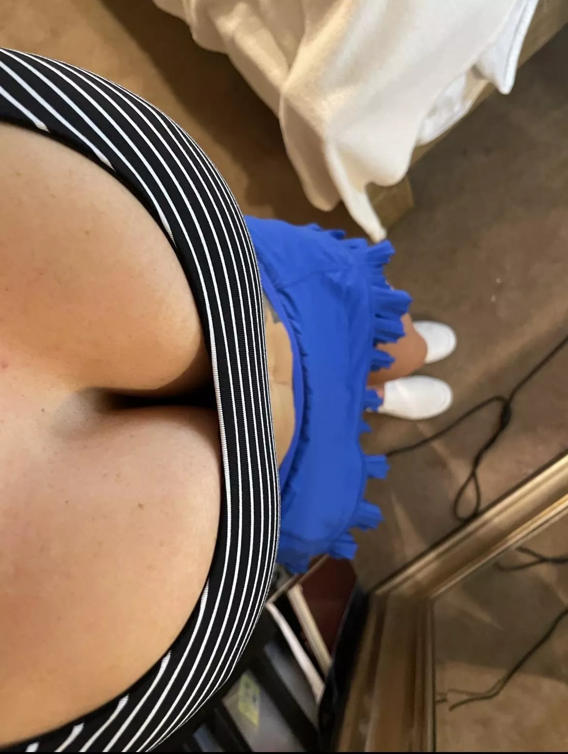 Every time I look down tits is all I see!