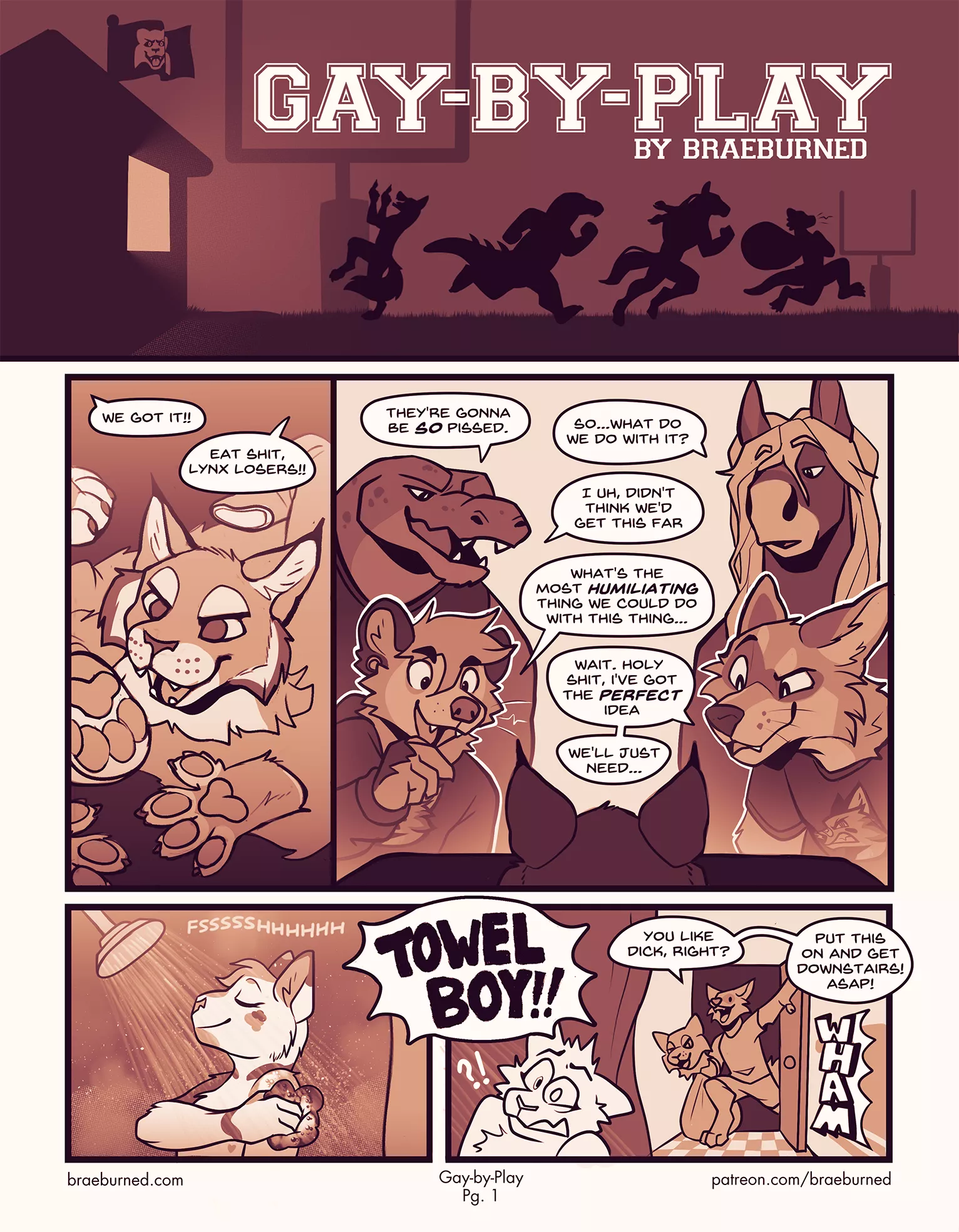 Gay-By-Play pg 1 (artist: Braeburned)