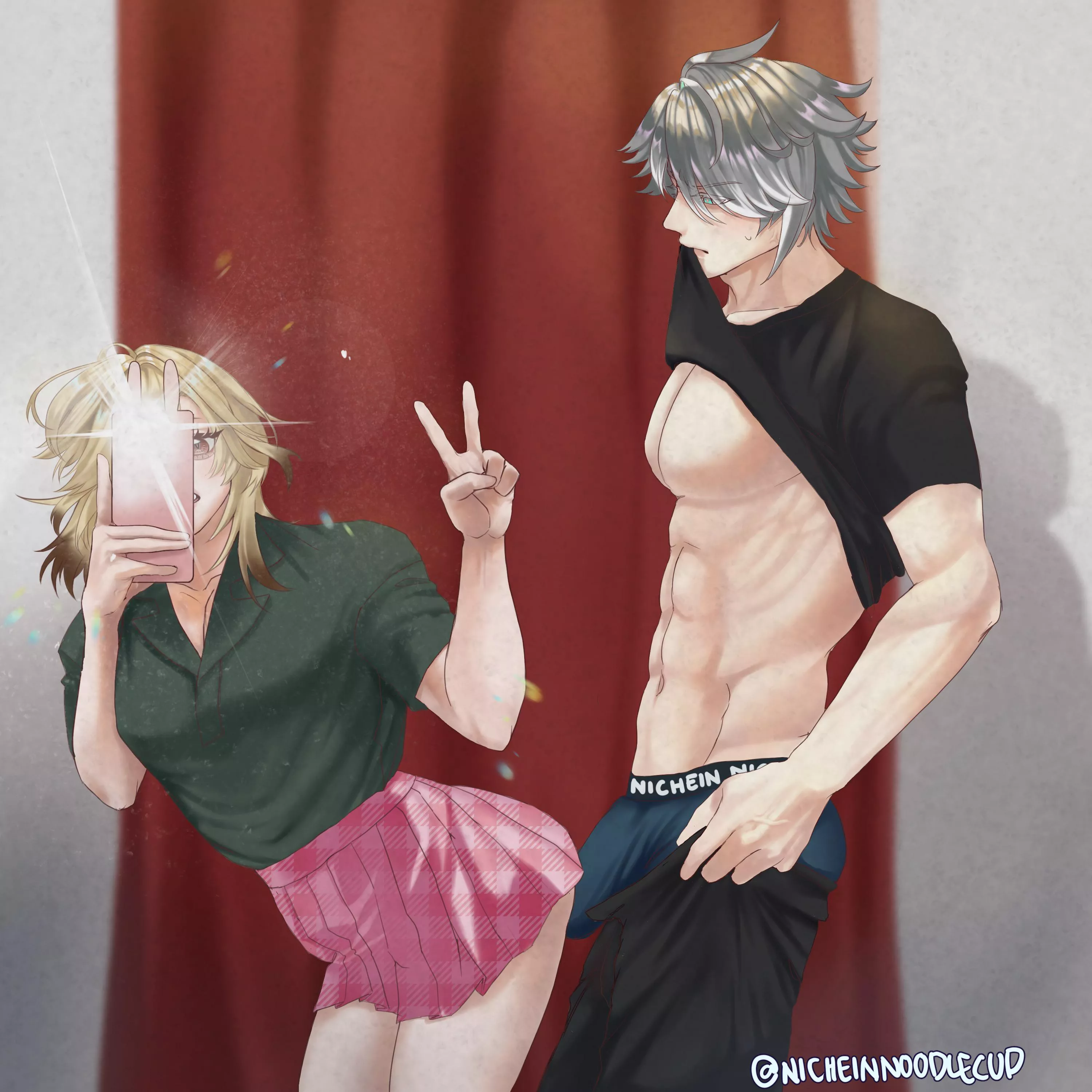 [genshin inpact] alhaitham is changing but someone got different on his mind :)