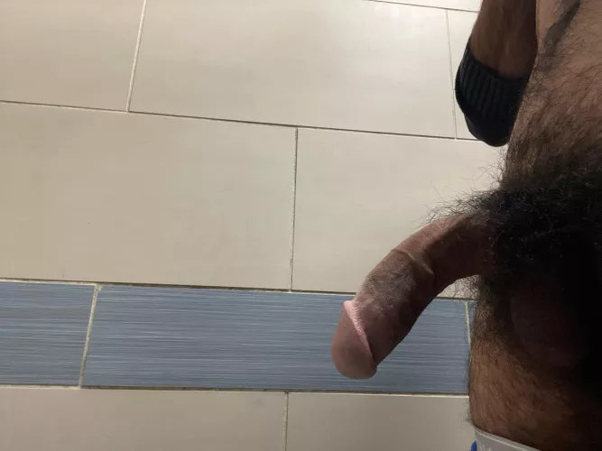 Had to go to the bathroom