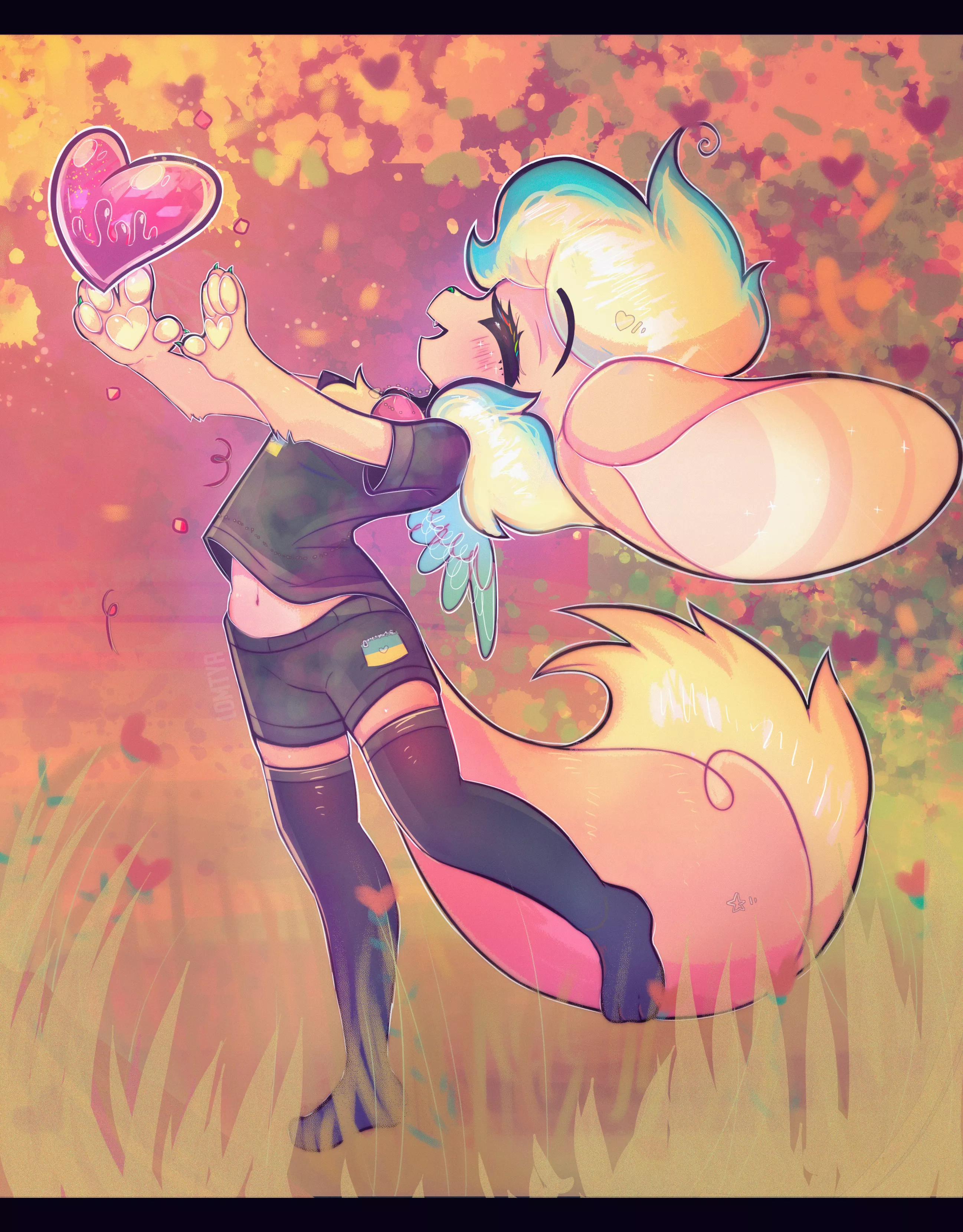 heart ✨ (art by me)