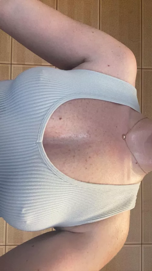 Hopefully the people at the gym didn’t mind.