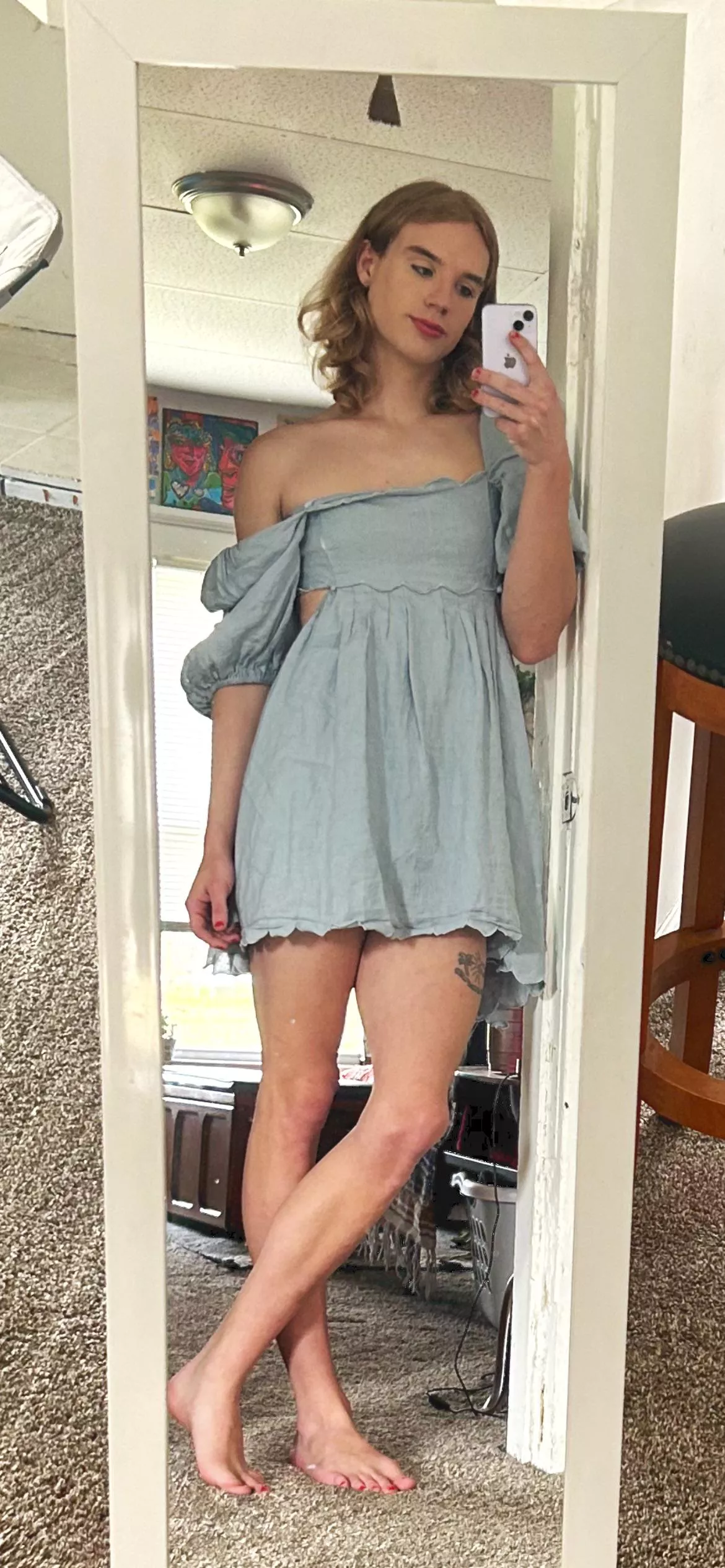 I bought this dress yesterday🥰 Do you think it’s cute? 😊