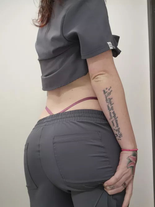 I wonder if my patients ever see my g-strings