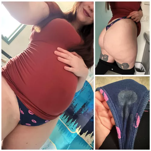 If you’ve never gotten a pair of creamy pregnancy panties you’re missing out! 😍I’ve been told my scent is intoxicating. [Selling] [US] telegram: kinkykat94 kik: xredheadbeautyx prices in comments