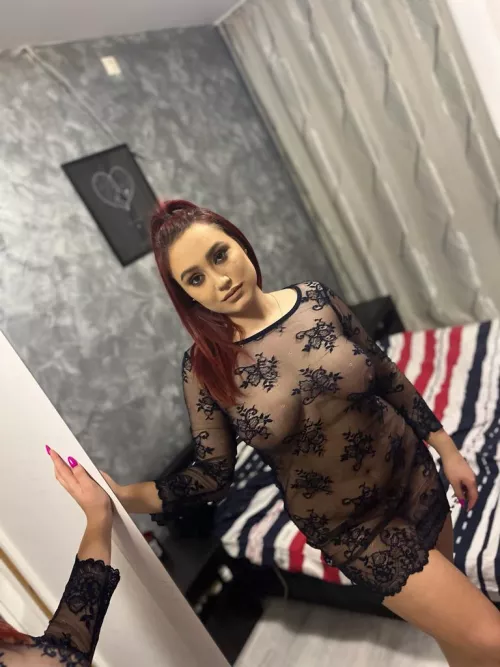 I'm like a model but with bigger boobs