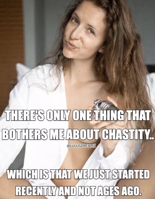 Just one thing that bothers me about chastity.. 😈