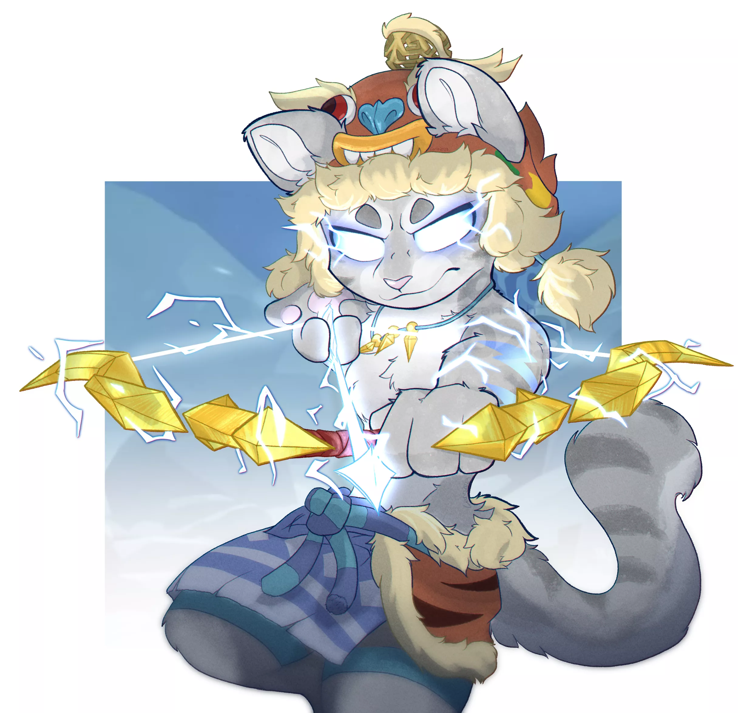 Lei Luo from Gunfire Reborn!! by me; @Lariohh on twitter :0