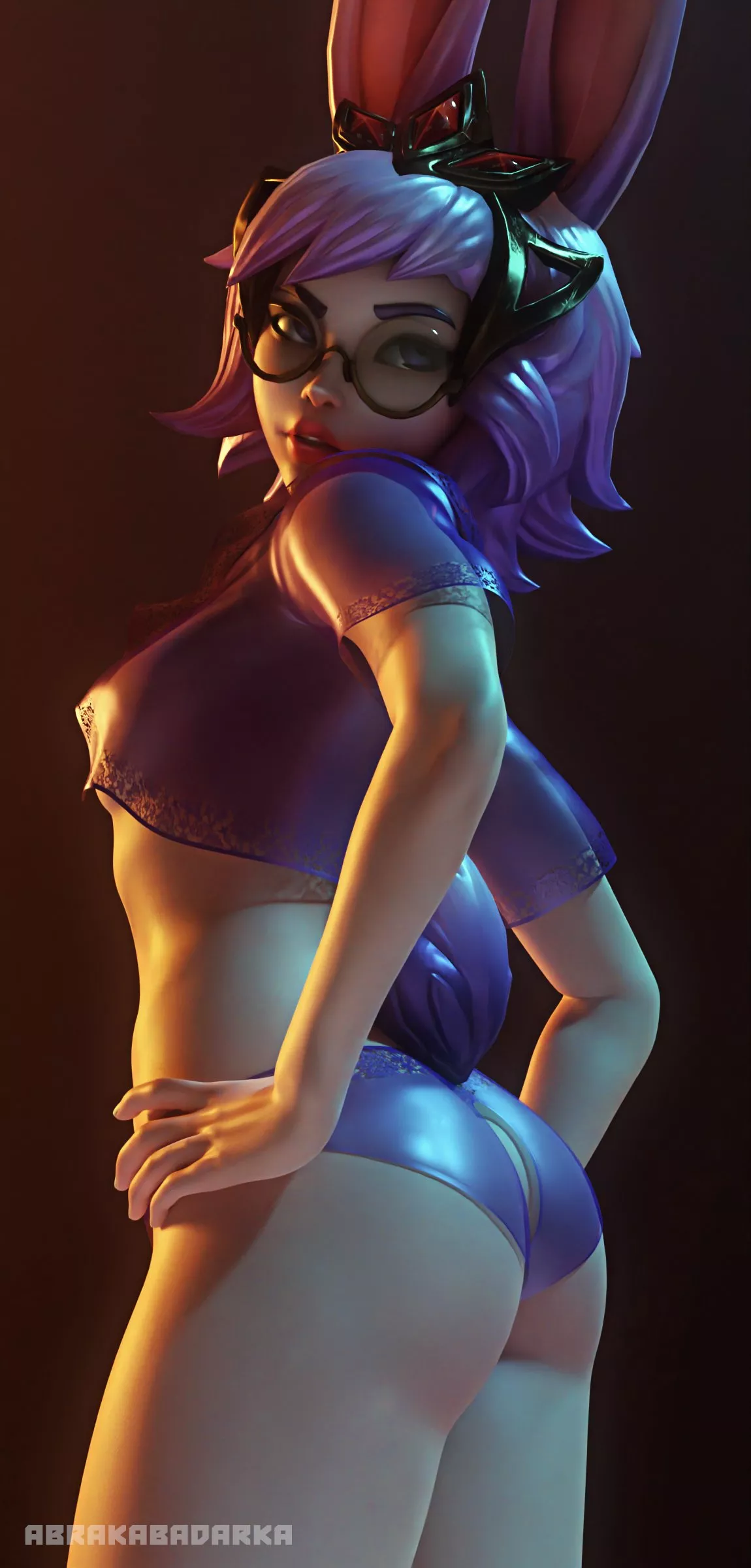 Rei is ready for the sleepover (abrakabadarka)