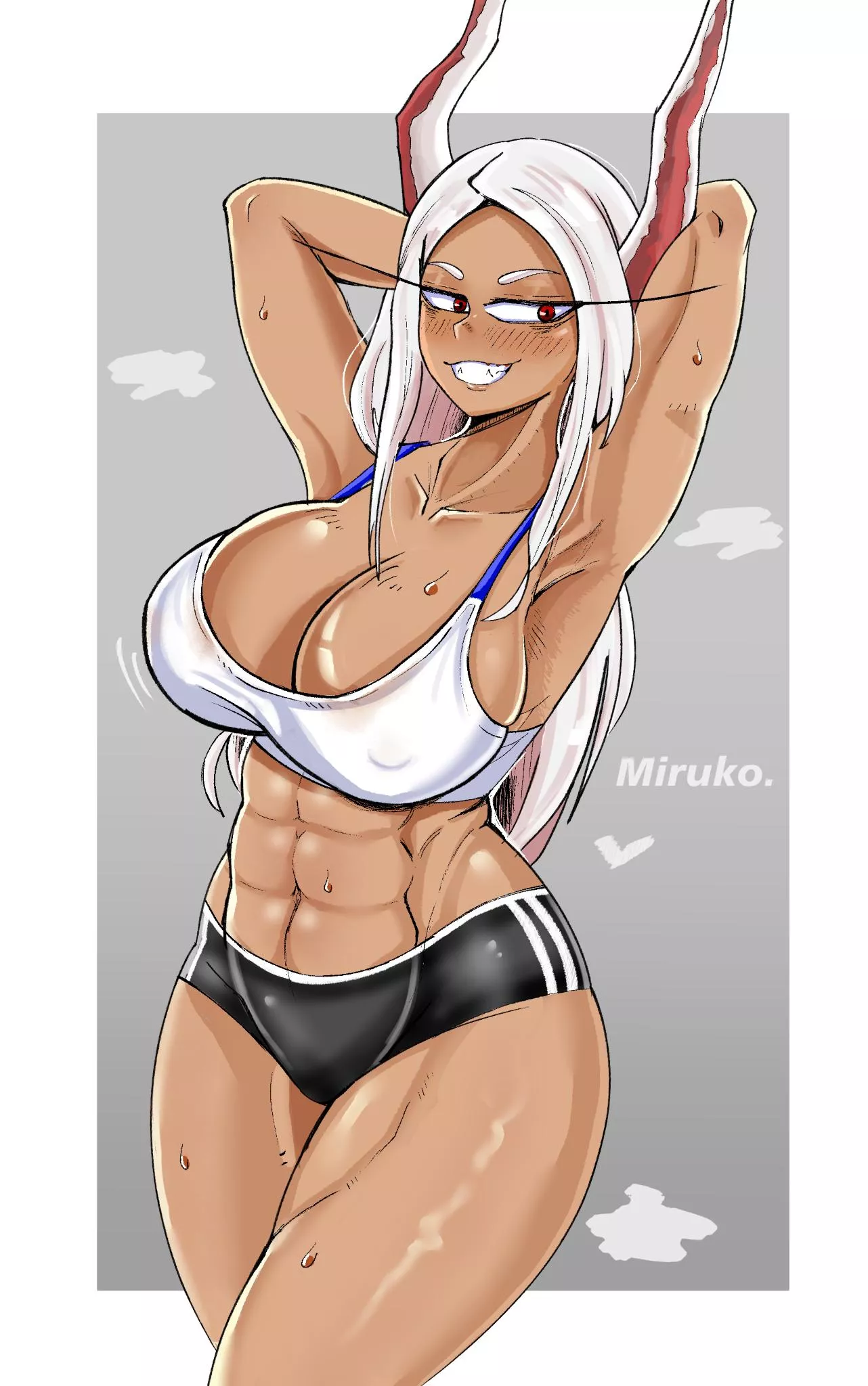 Sweaty bunny girl - Miruko (By StaH) [My Hero Academia]