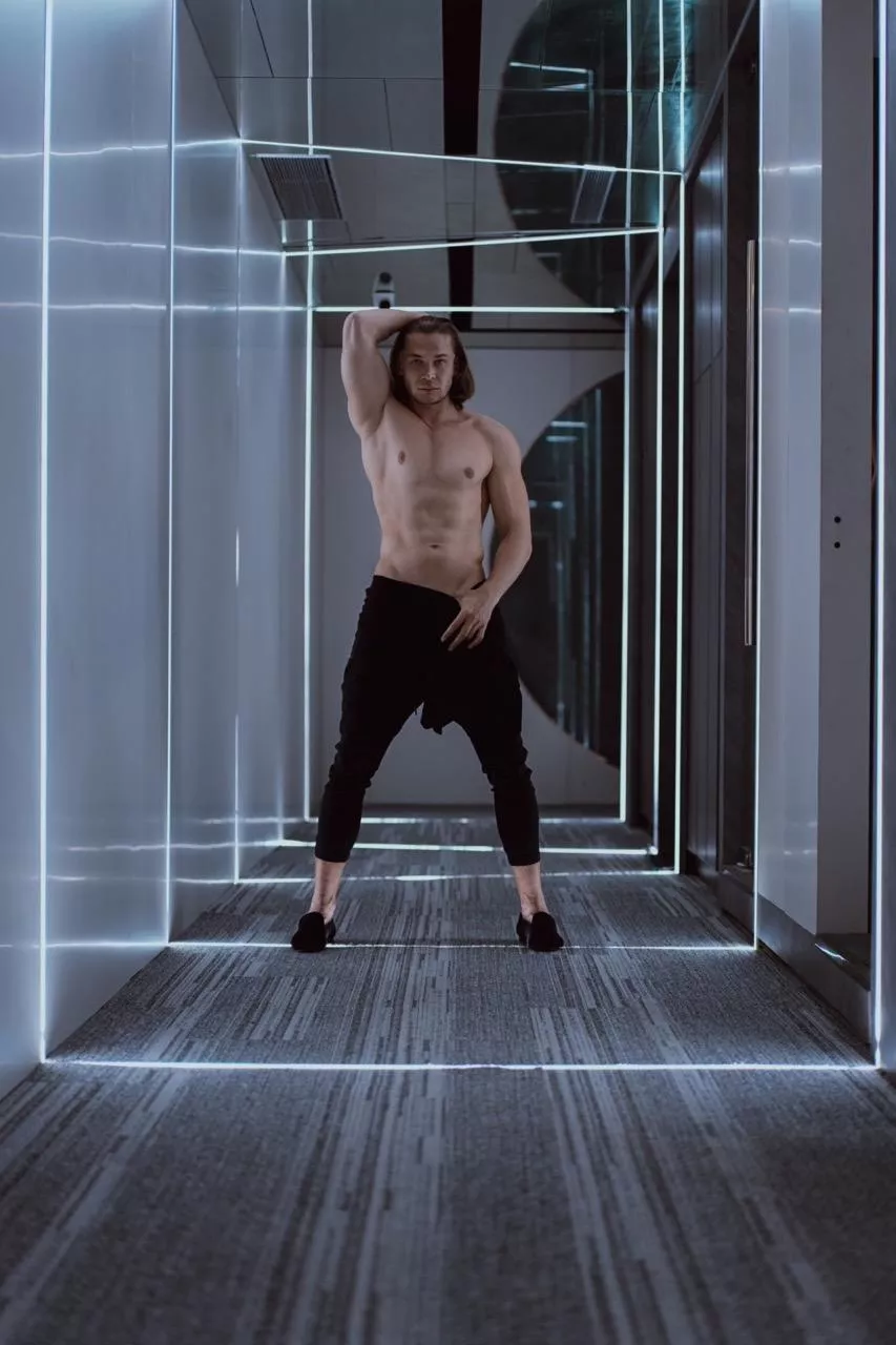 There is a lot of passion in this look.