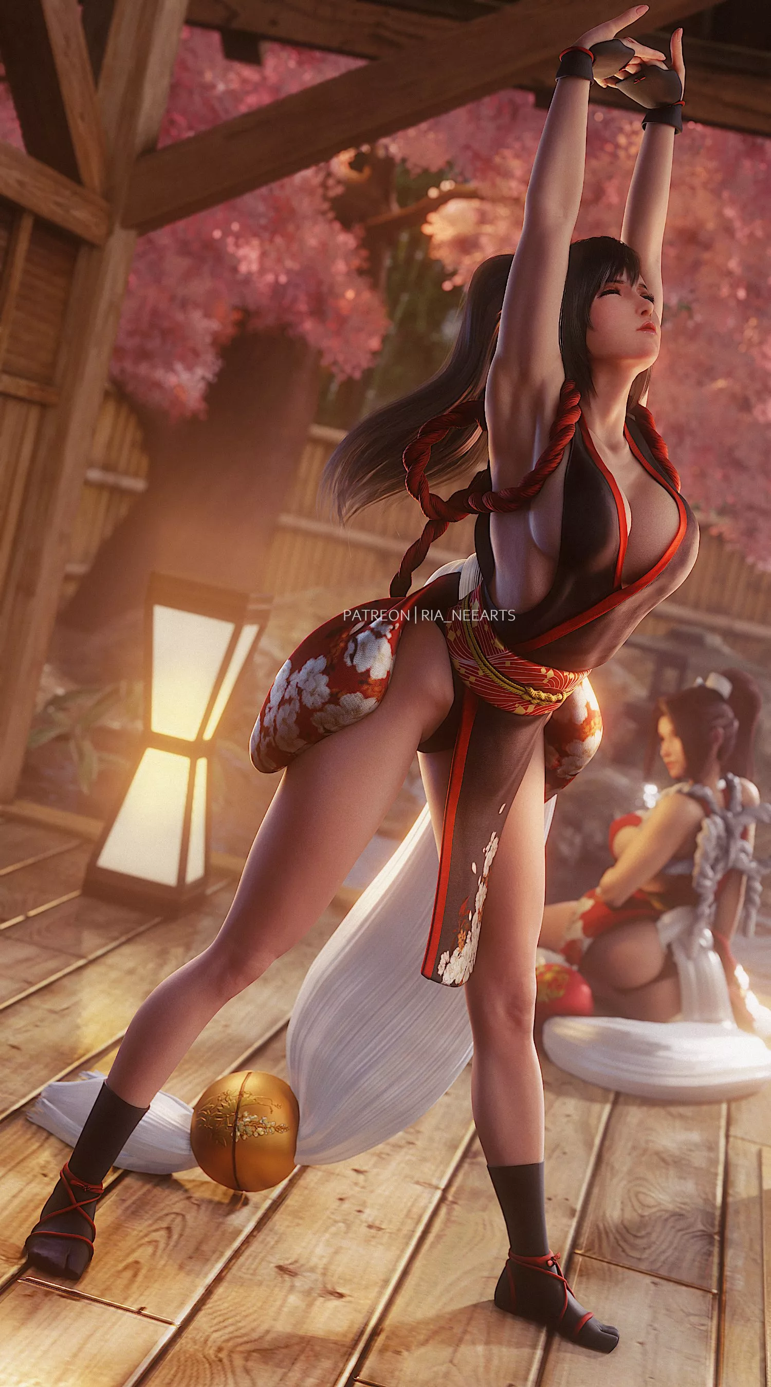 Tifa stretching (Ria_neearts)