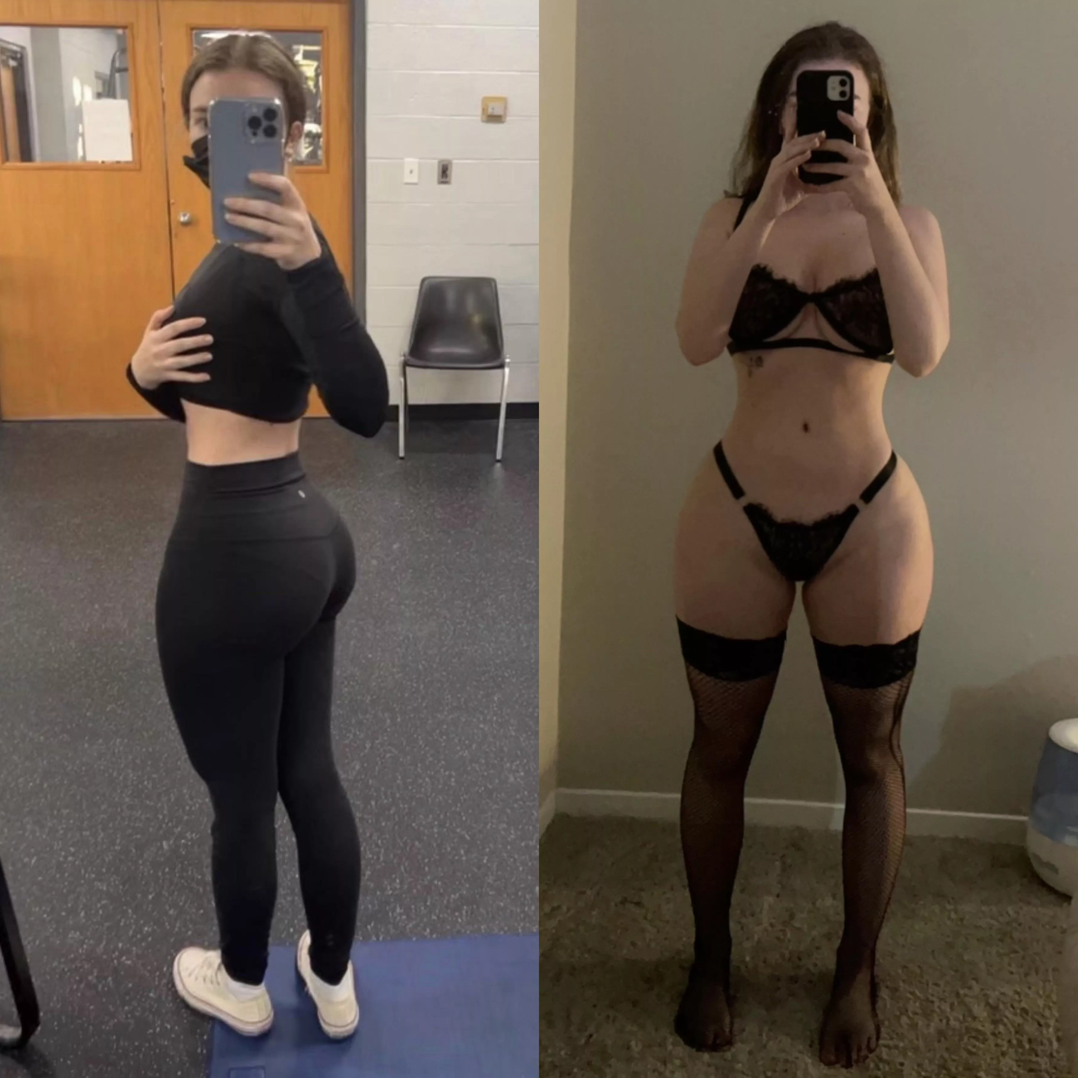 What the gym sees vs what Reddit sees