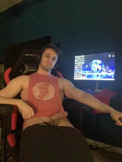 Would you crawl under my desk to distract me?