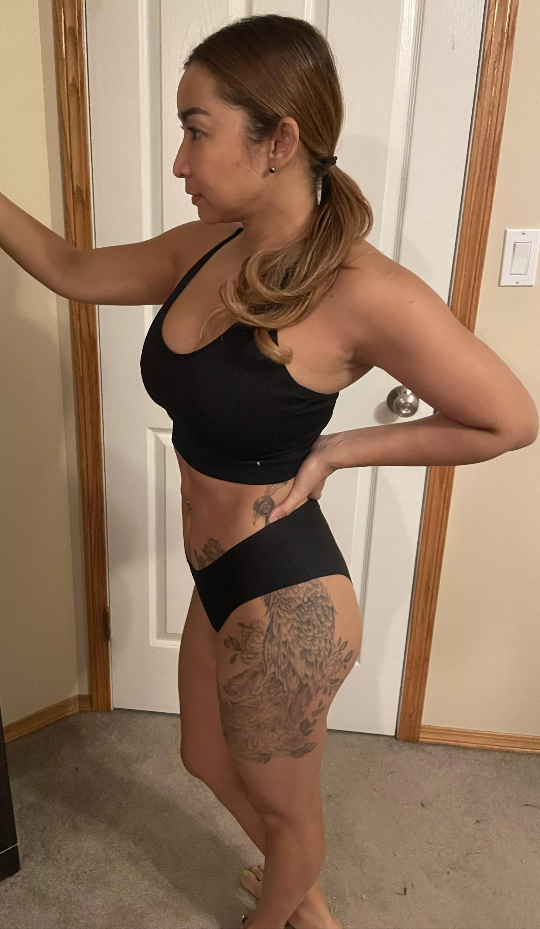 (43)[f] need a partner to help with my squat form!