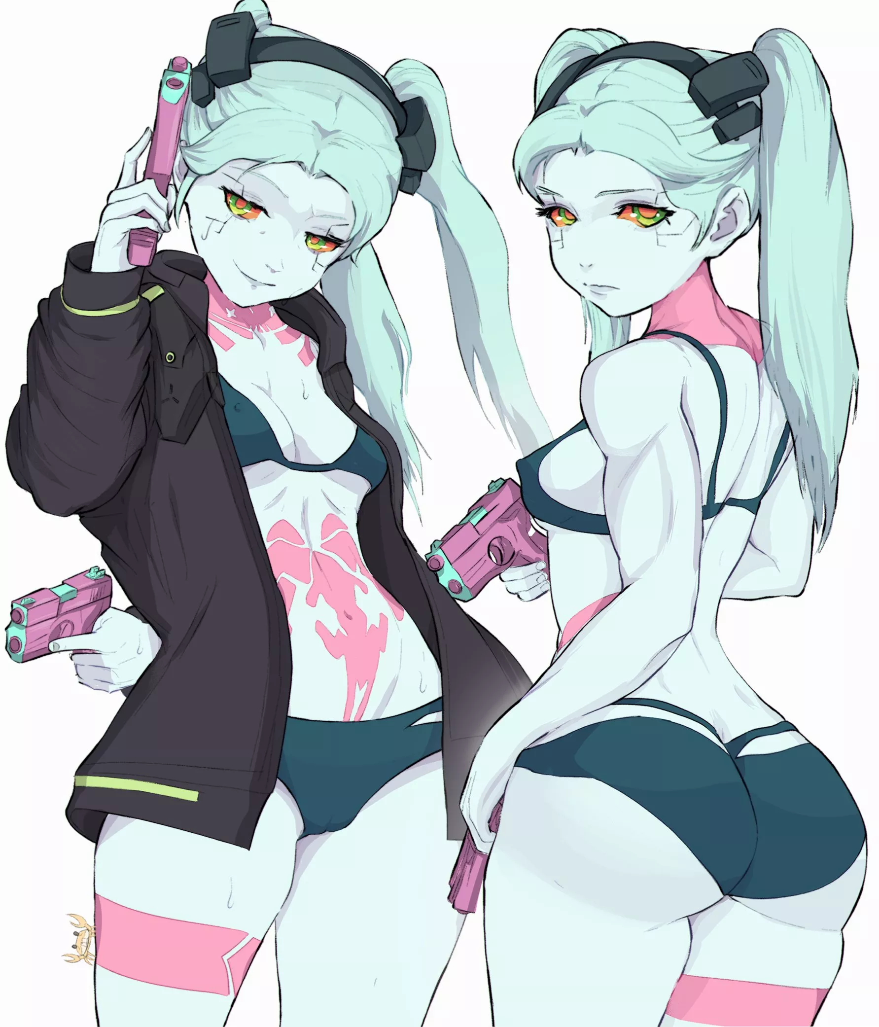 Don't you just love a flat chest.