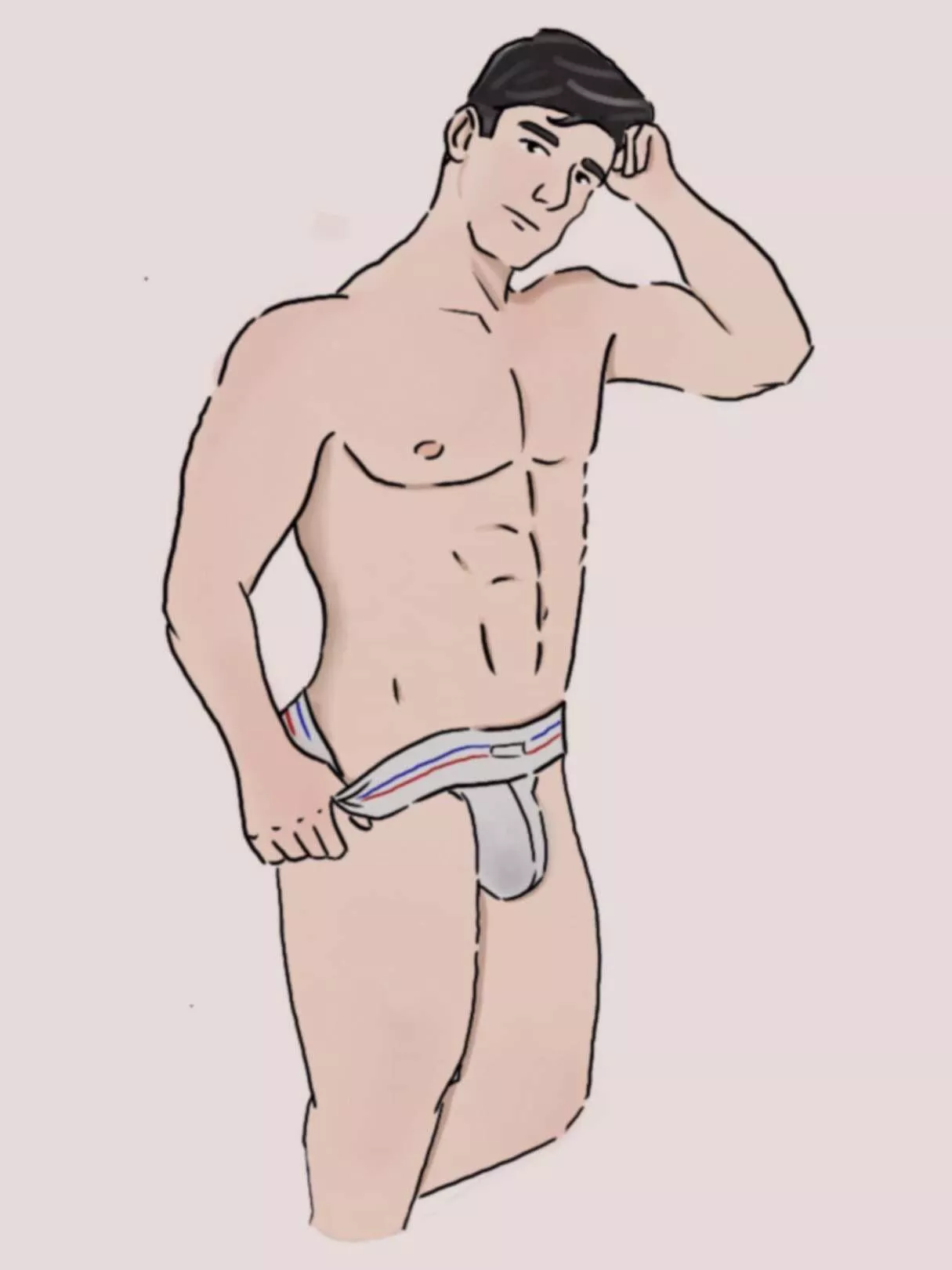 Drew with a WIP set [Artist: Me]