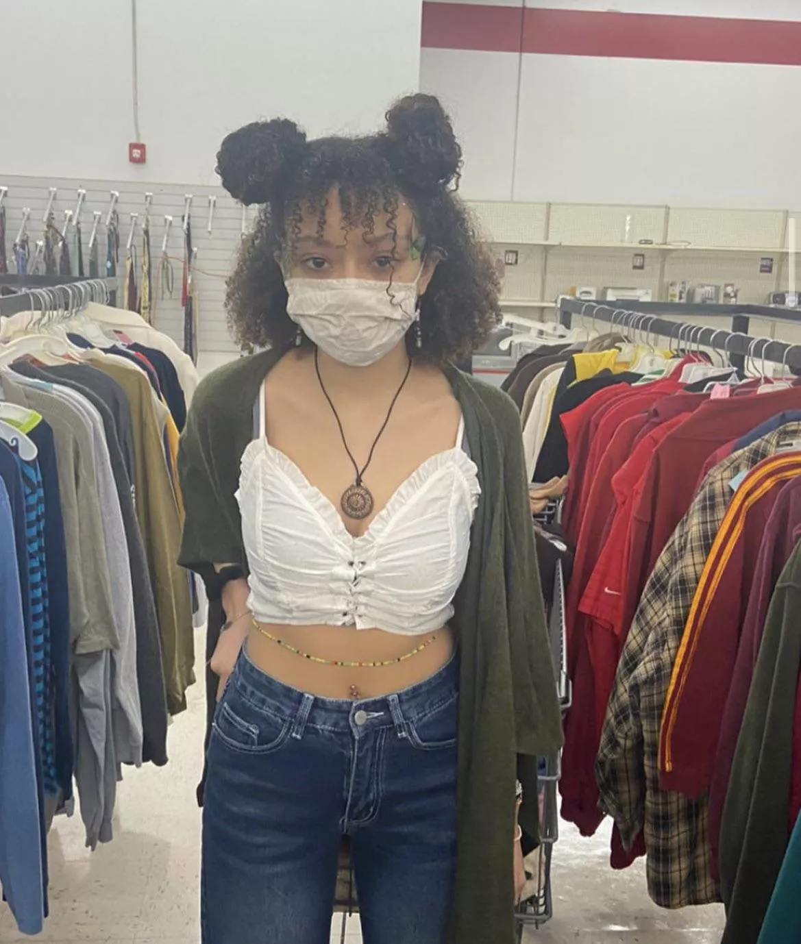 I got sum weird looks but I think I look good