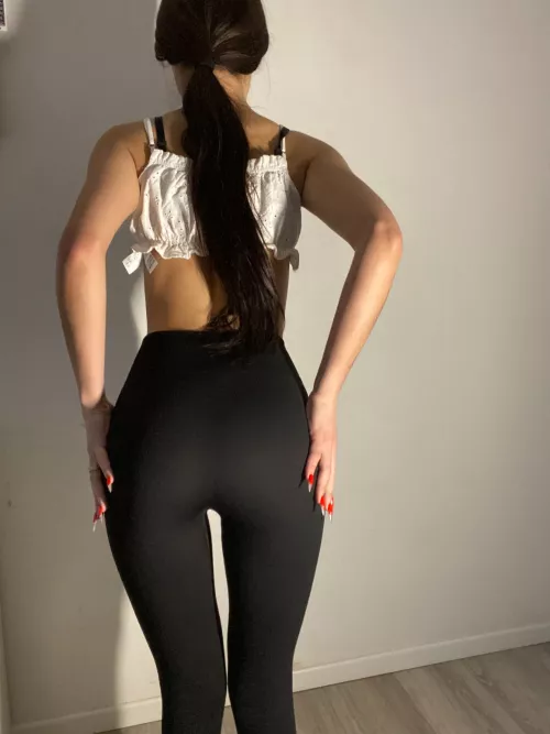 I love it from behind you know