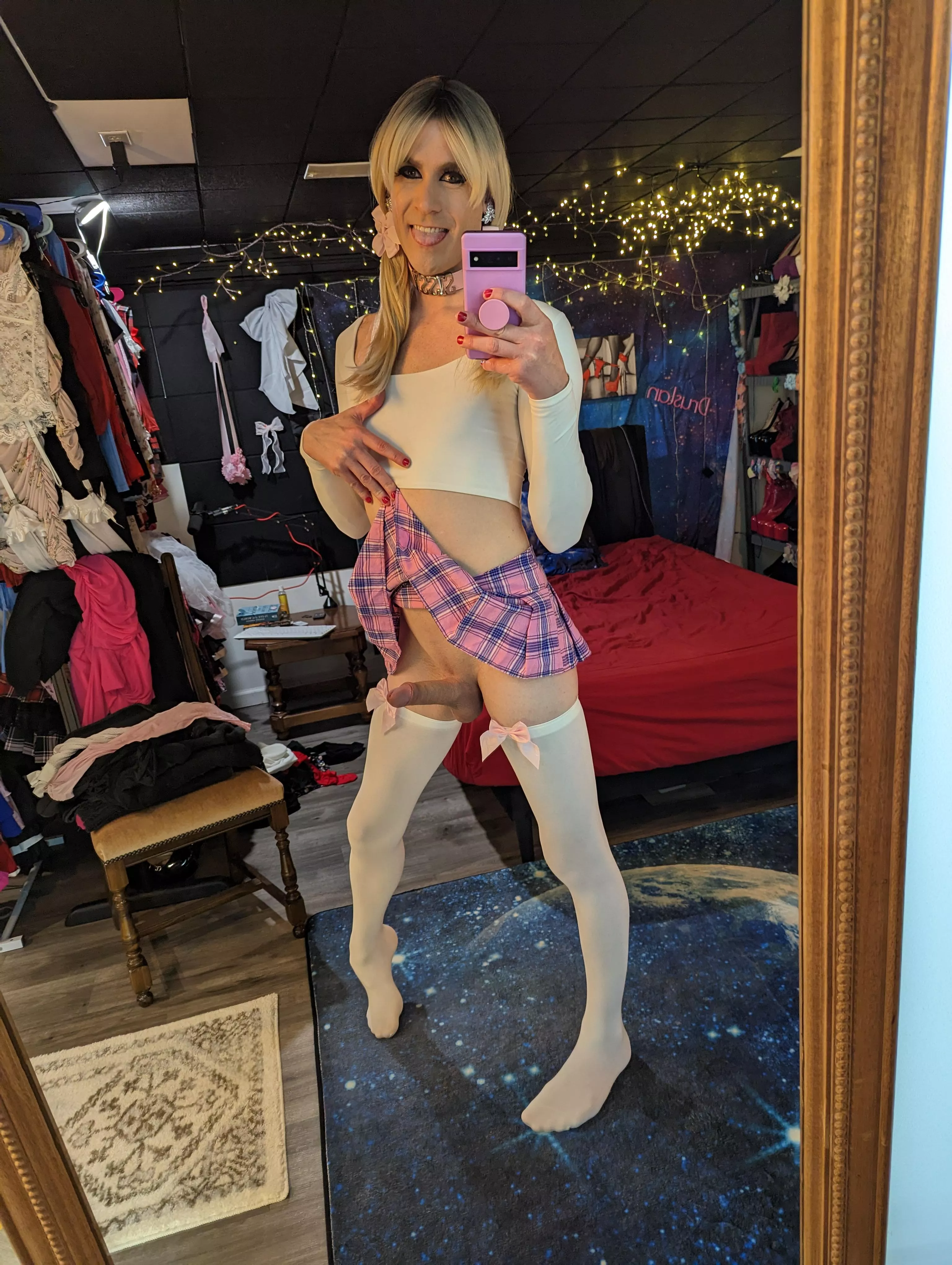 I'm late for class again!