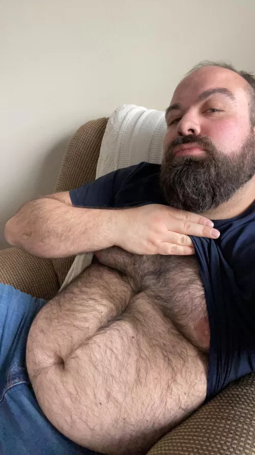 Just chilling at a friend’s before we go out for the day. 😈