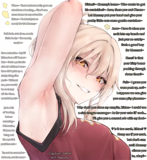 Kitten~ [FDomWorld] [Petplay] [Mommy] [Armpit Licks] [Foot Rub] [Edging Encouragement] [83/365]