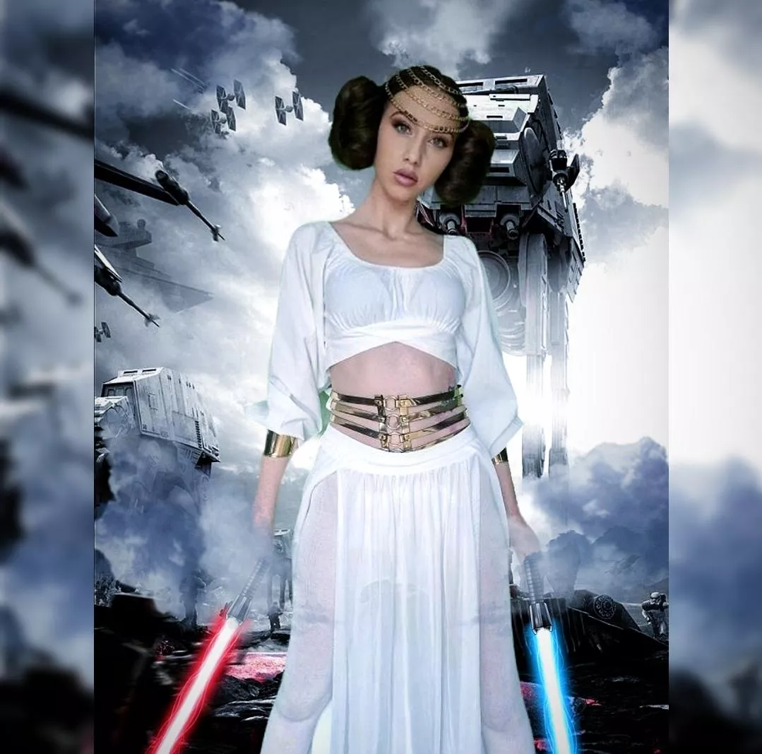 Me as Prince Leia