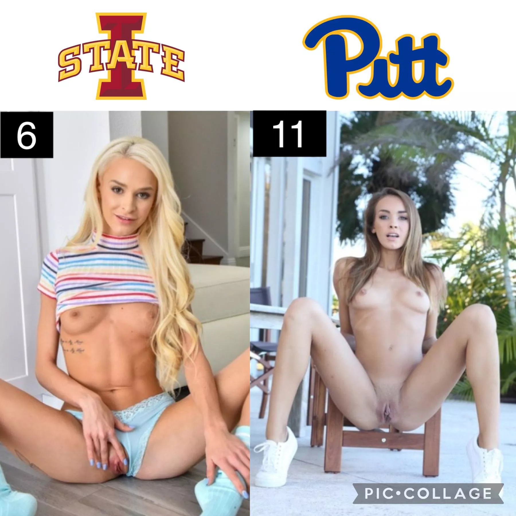 Pornstar March Madness: Round of 64 [Emma Hix] vs [Charity Crawford]