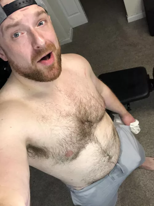 That workout really got me pumped! 🥵