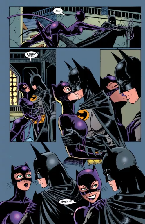 The Cat and The Bat [Catwoman (1993) #72]