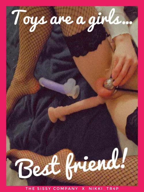 Toys are the next best thing 🥰 thank you so much @TheSissyCo