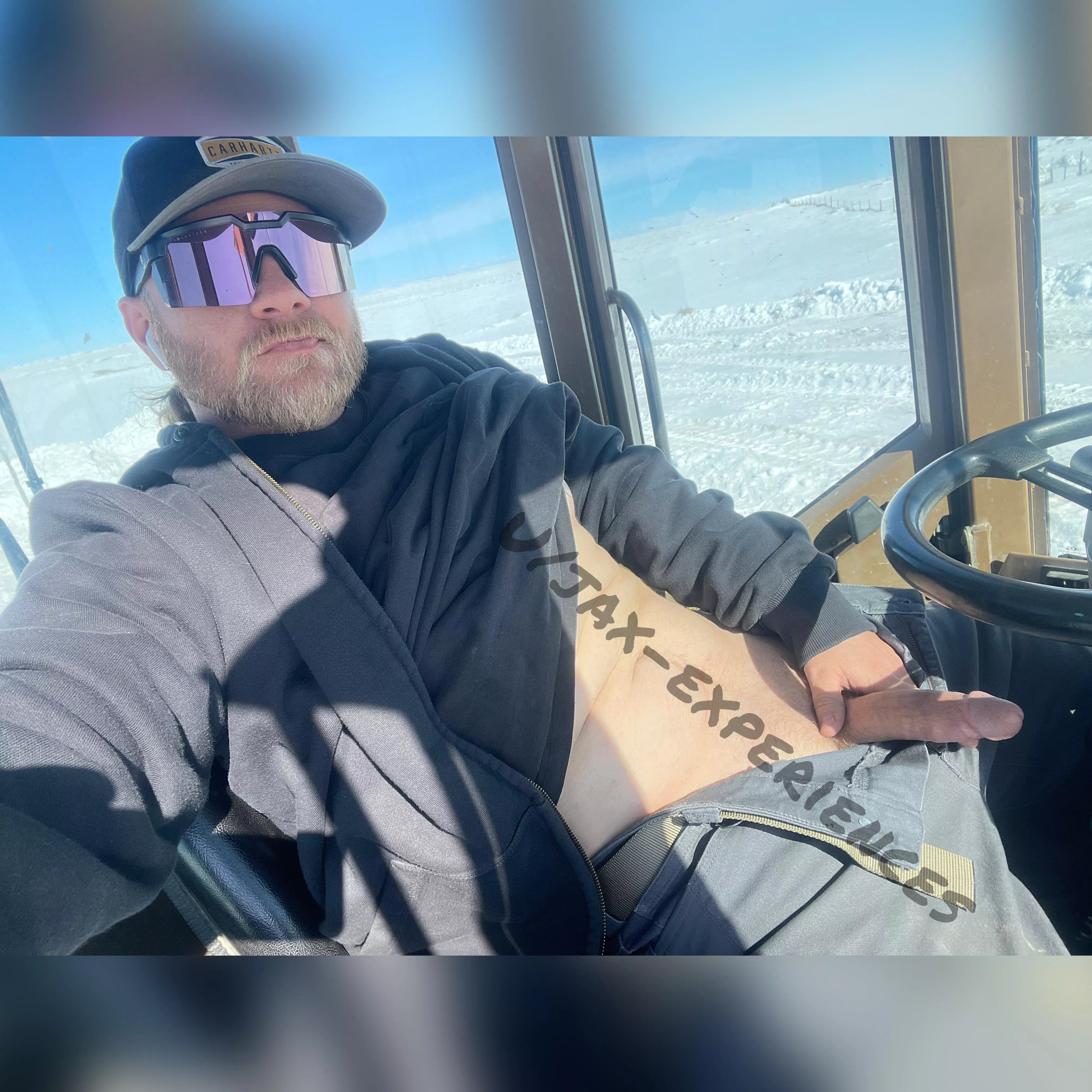 [33] Just working this tool, plowing snow