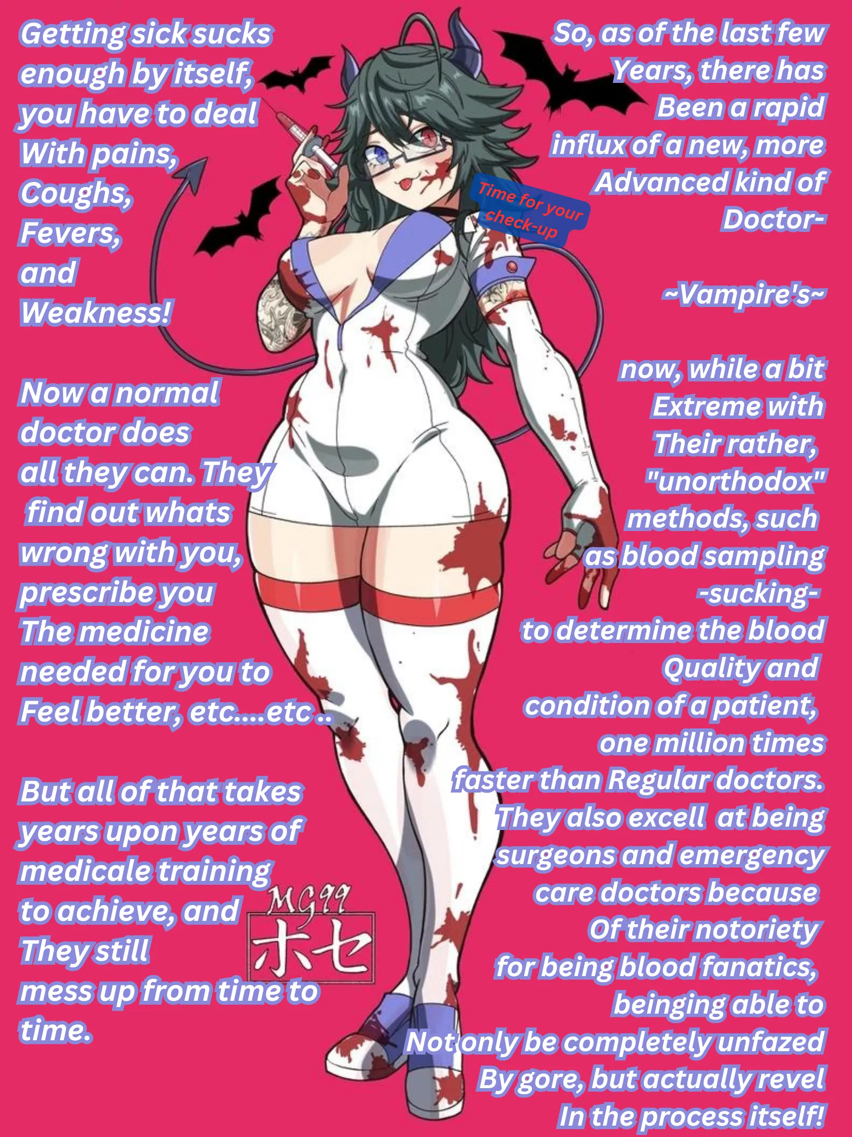 A different kind of Doctor [BLOOD] [Vampire] [nurse/doctor] [Artist-MG99]