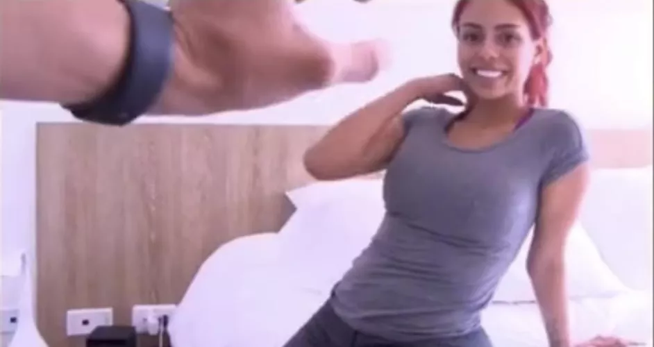 Anyone know who she is or where I can find the vid?