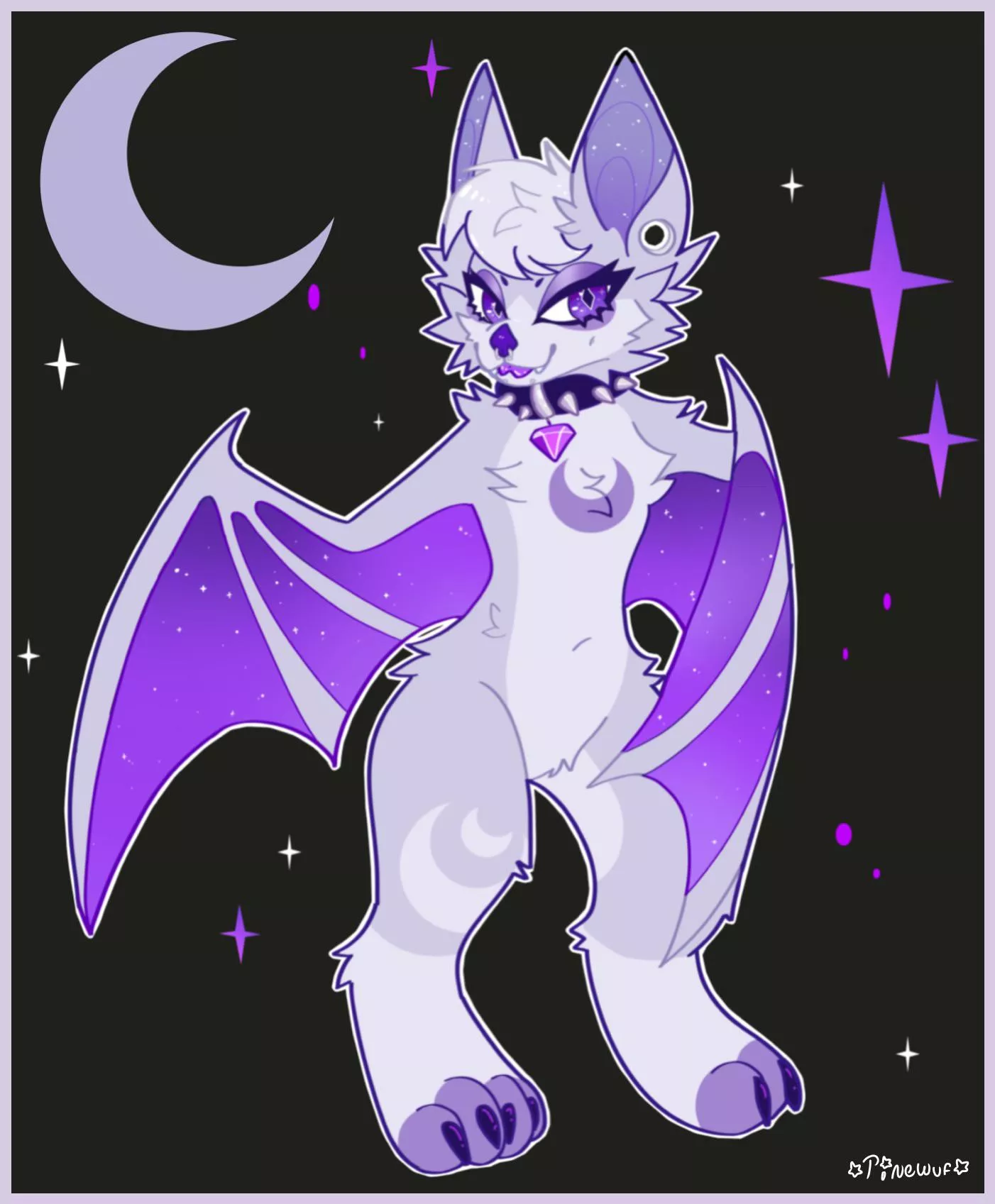 Batty 🦇⭐️ (my artwork, my design)
