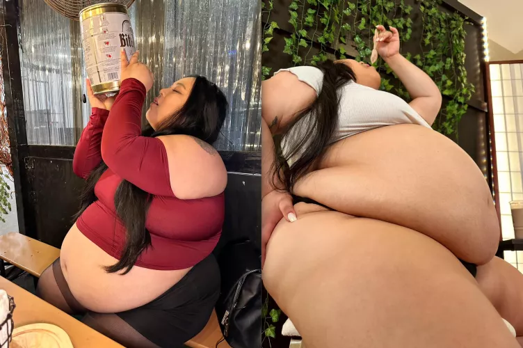 Chugging kegs in public and frosties at home 🤤