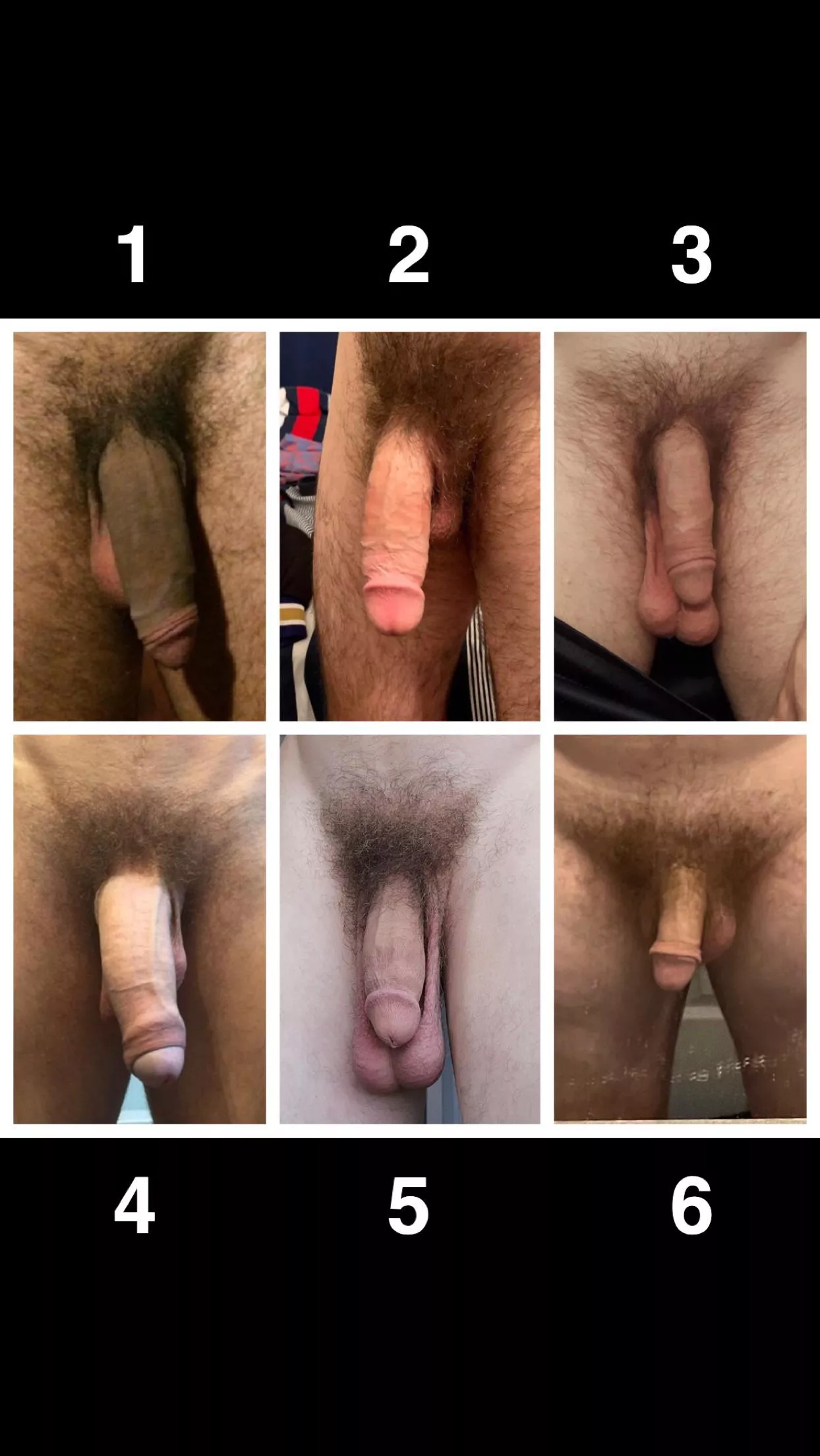 Contest for best flaccid dick. Rank them.