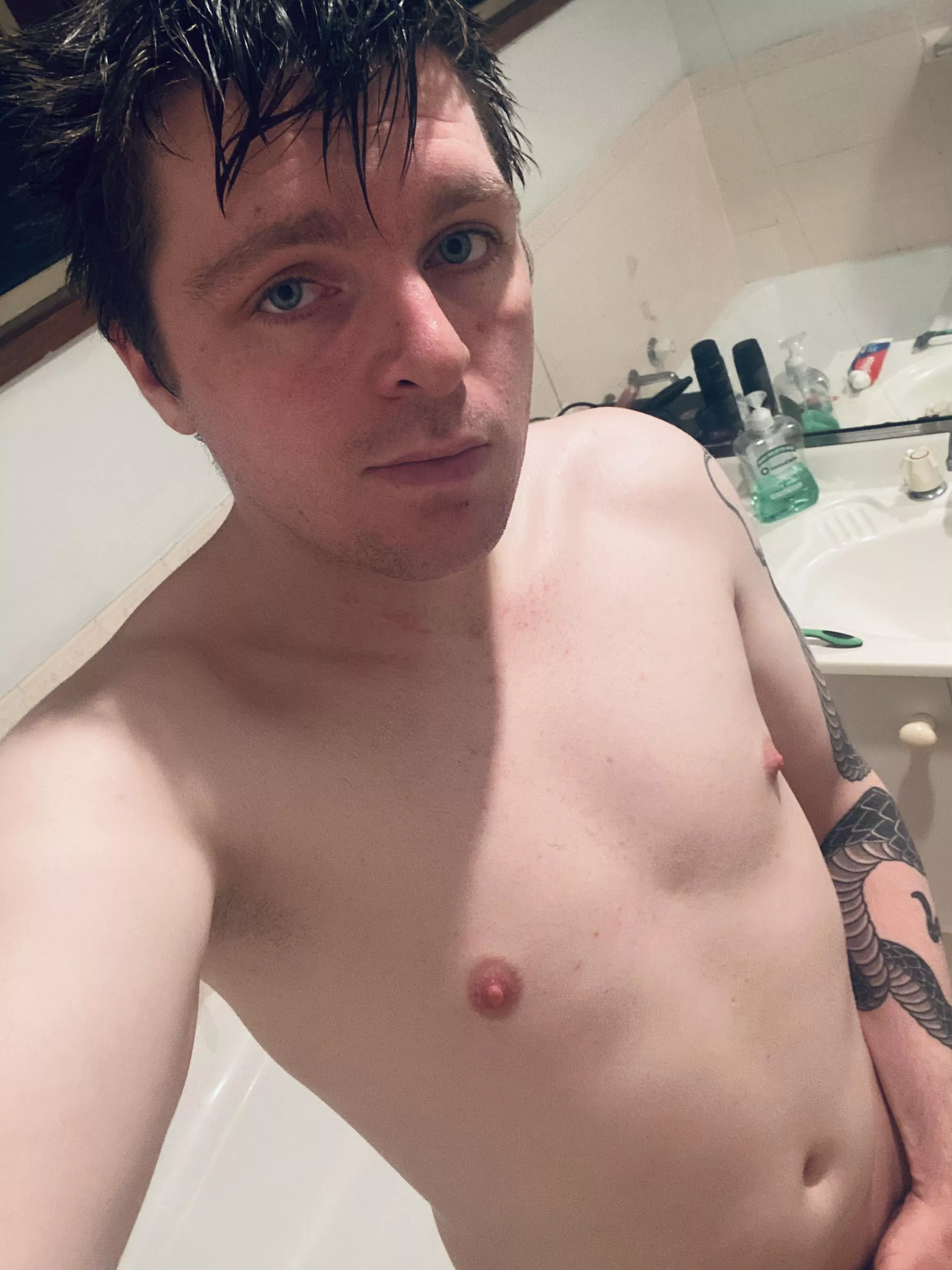 Freshly showered boy Freshly showered boy