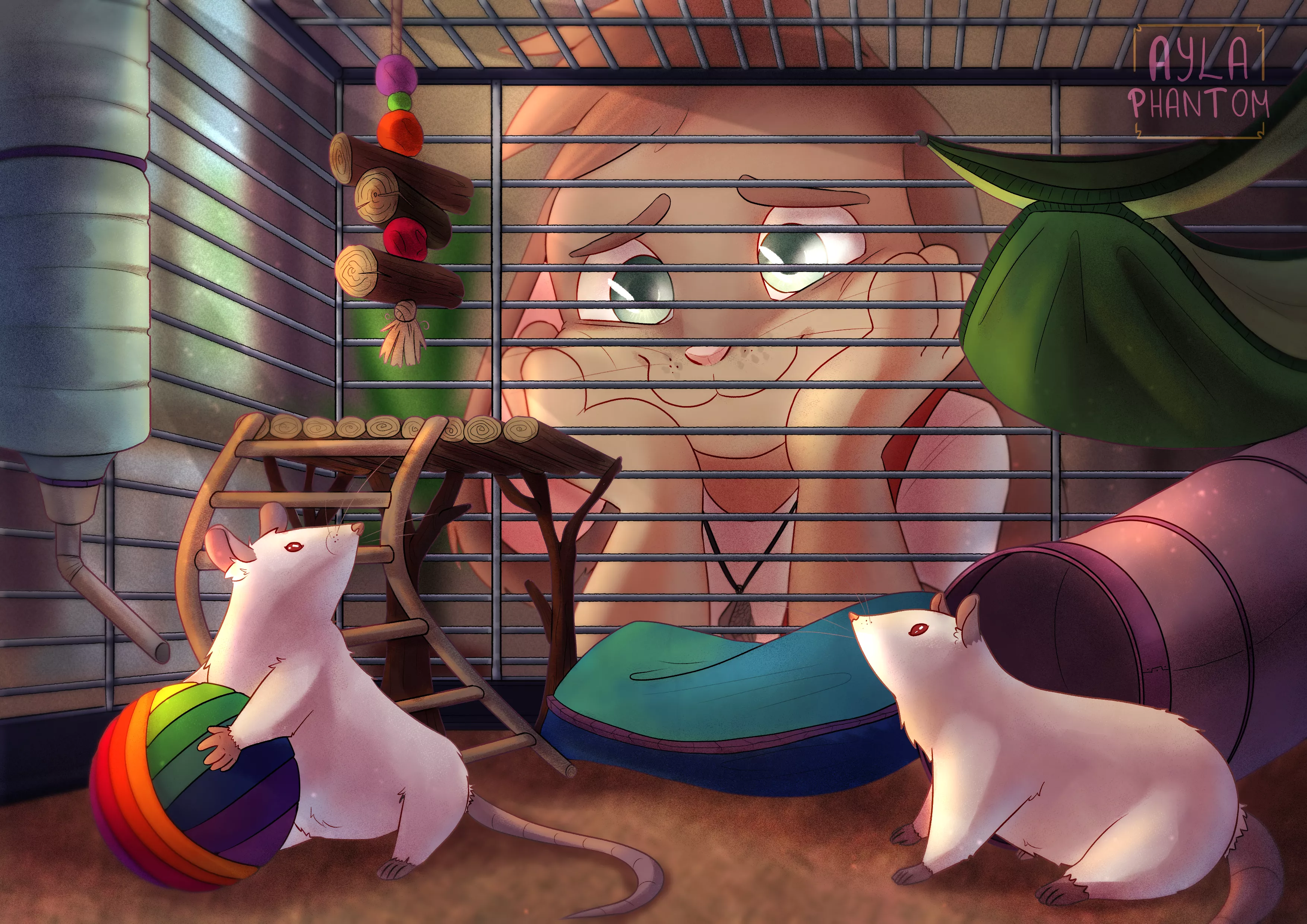 gift for my partner, since he is a rat dad now :>