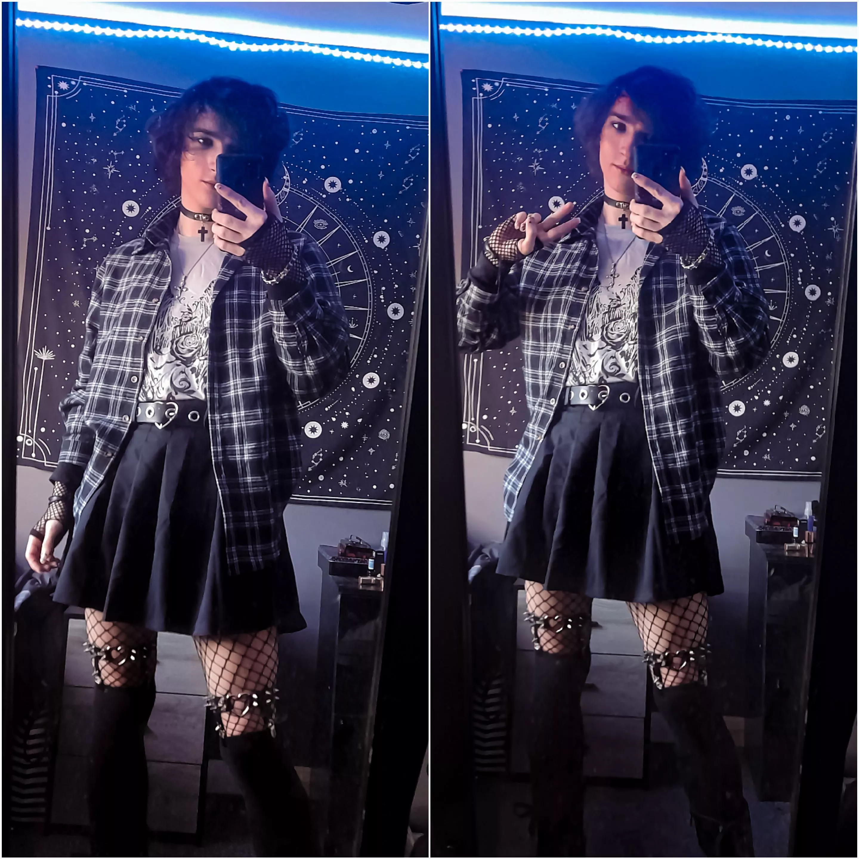 Hai everyone! I went out for dinner yesterday and picked this outfit, did I do good? 💖