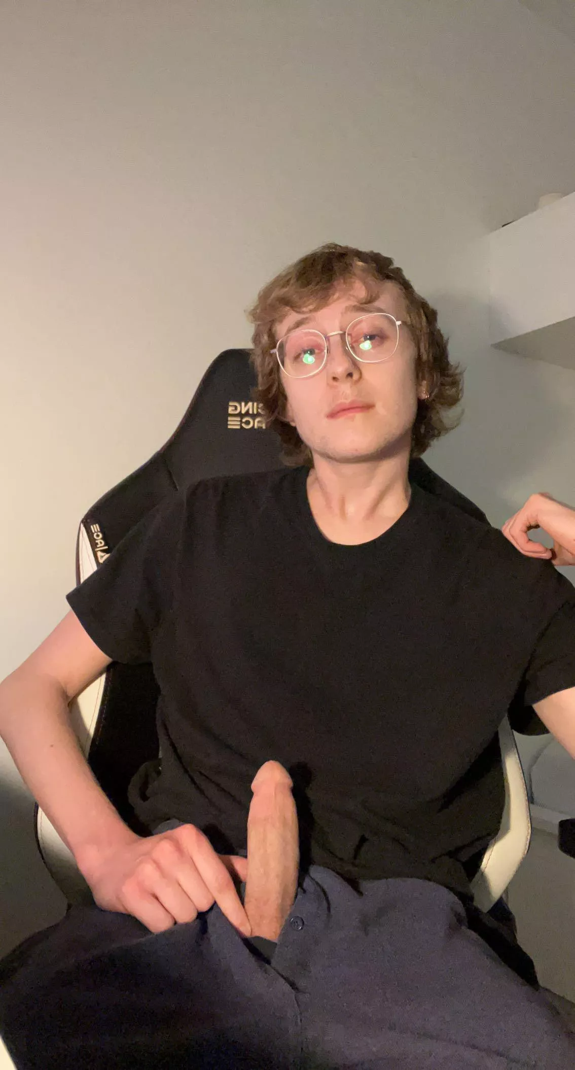 I just turned 18! I wanna see how I compare against a real man's cock