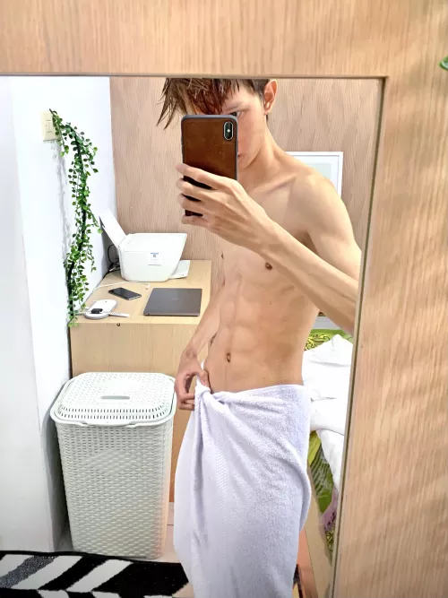 It's nice to have a quick rinse sometimes