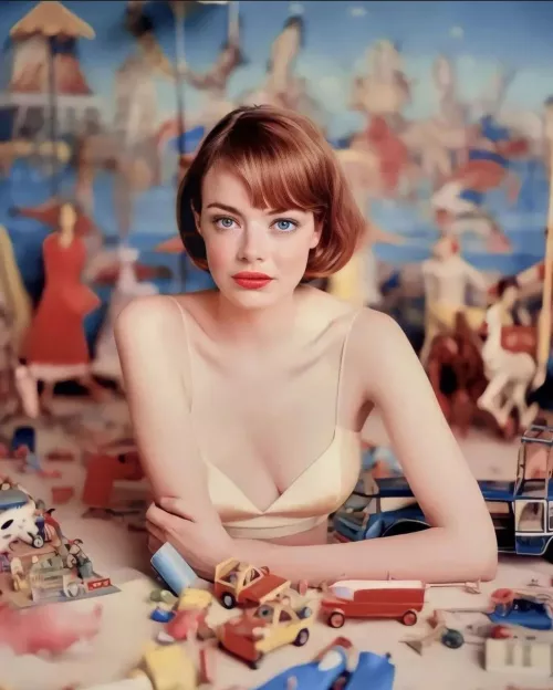 I've never seen this one of Emma Stone before now!