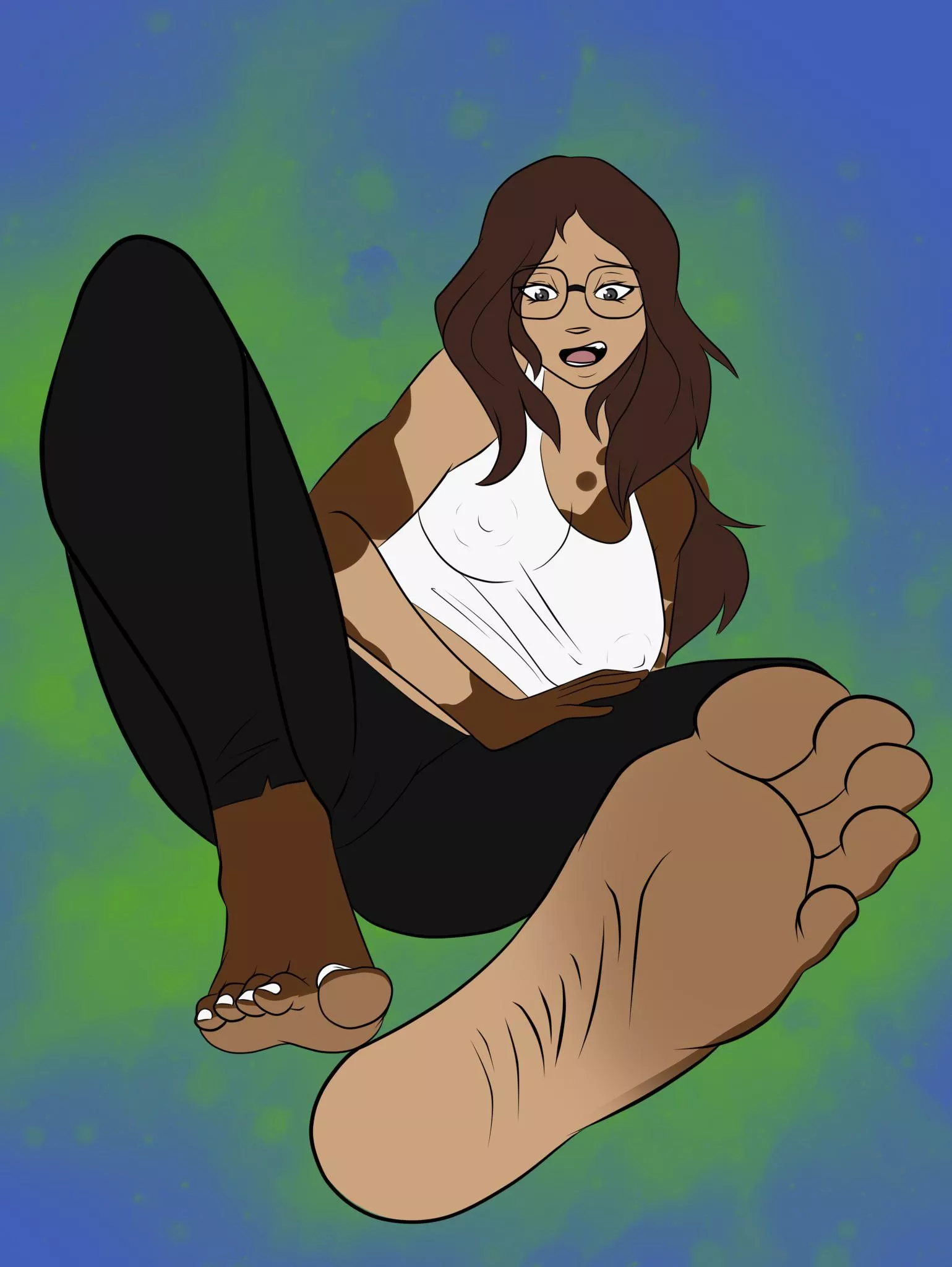 Latina into African girl, by Sleepy-Mei