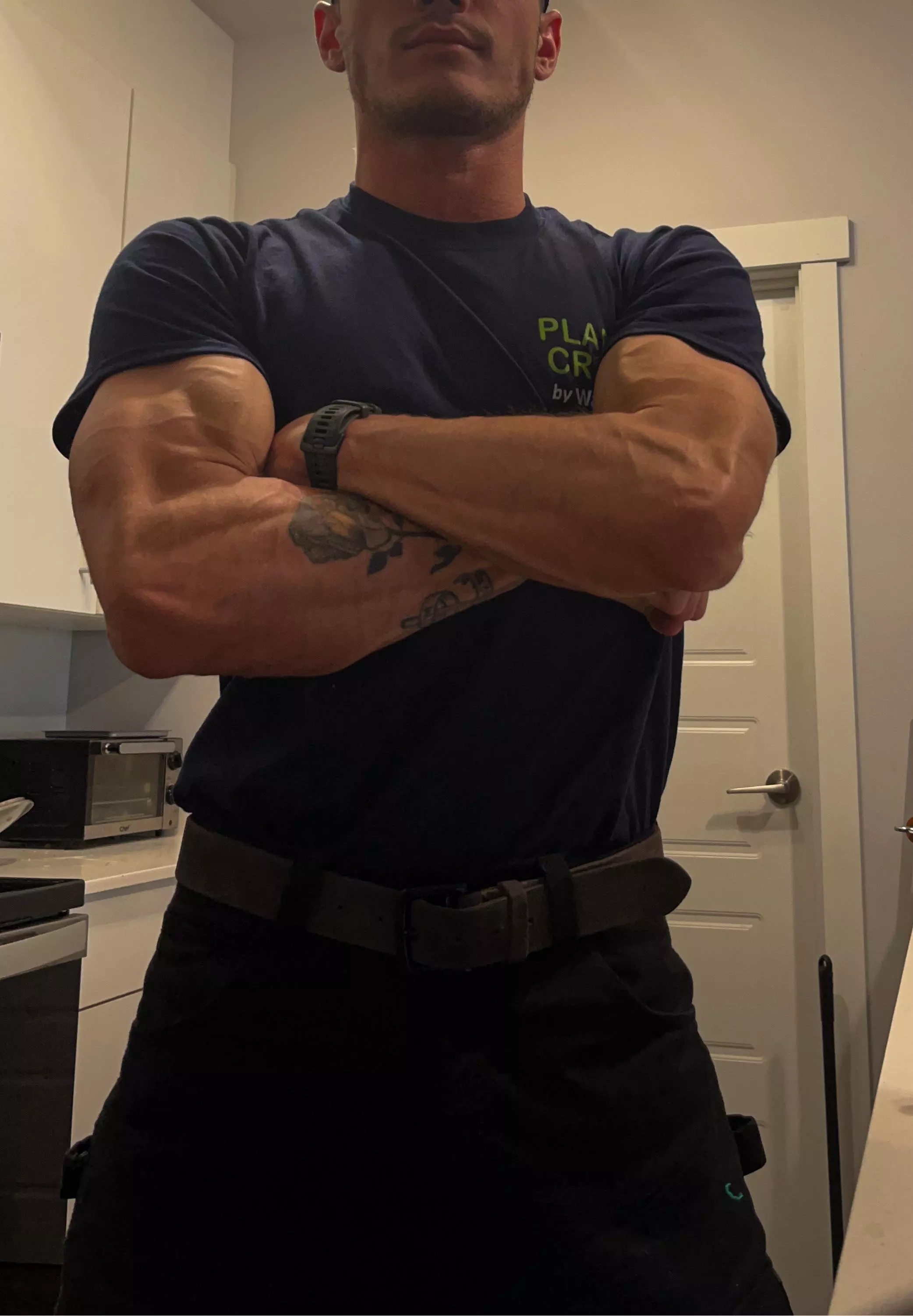 Long day at work, cheers to the weekend!