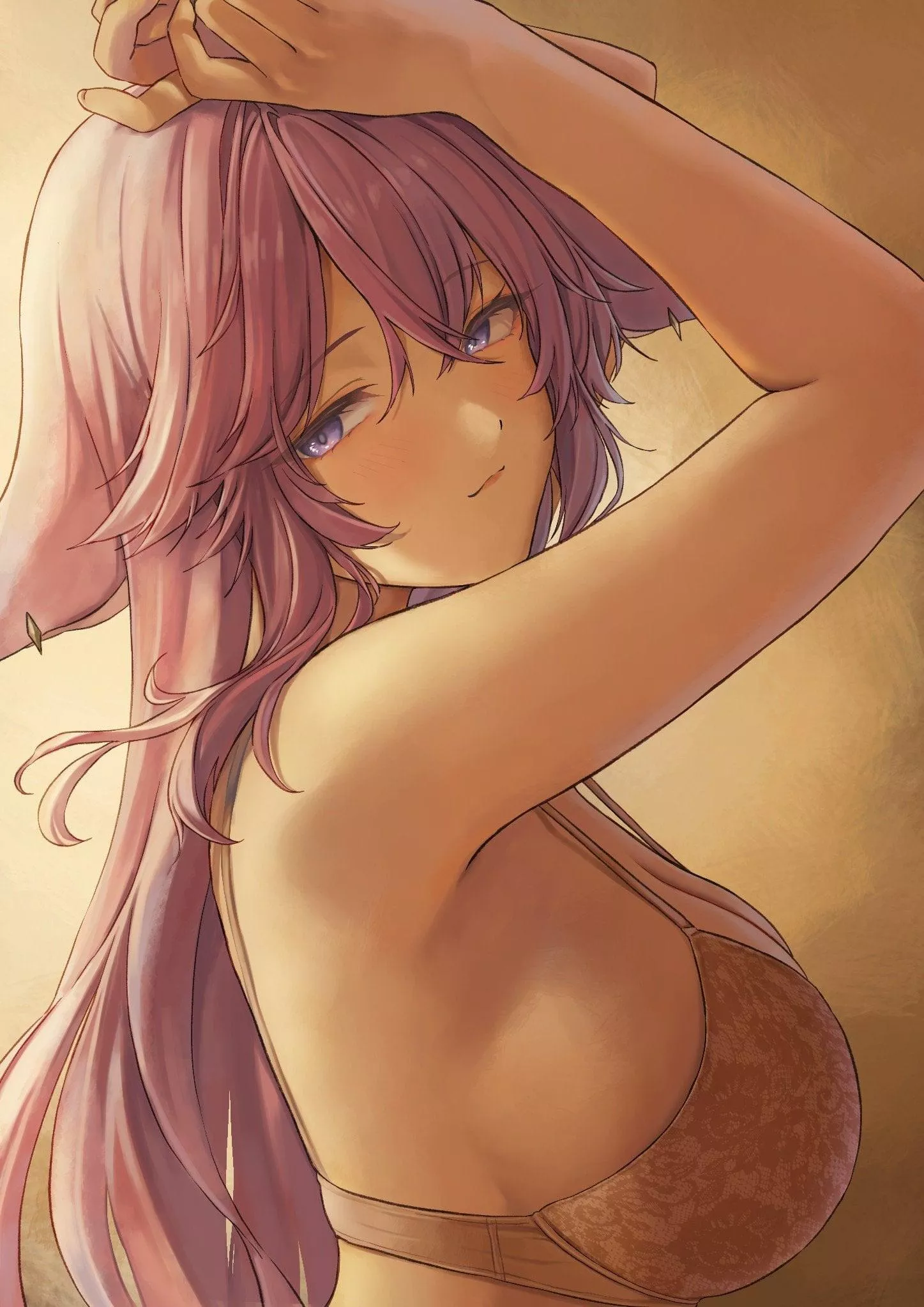 Look at that side boob 😍